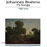 Johannes Brahms : 75 Lieder (Voix aiguë)