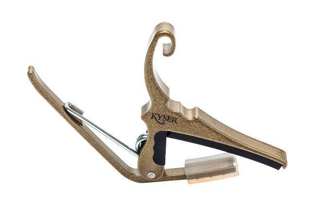 Kyser KG6 Quick-Change Acoustic Guitar Capo Gold - Remenyi House of Music