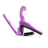 Kyser KG6 Quick-Change Acoustic Guitar Capo Silver Purple Rain - Remenyi House of Music