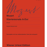 Mozart, W.A. - Piano Sonata in A Major, KV 331