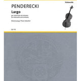 Largo for Violoncello and Piano Reduction