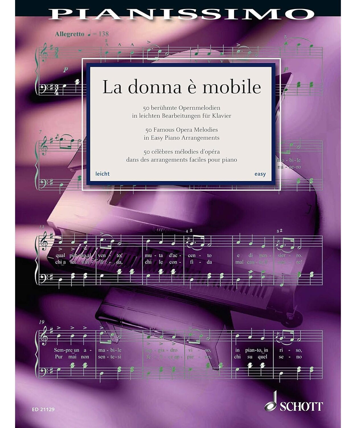 La Donna è Mobile - 50 Famous Opera Melodies (Easy Piano) - Remenyi House of Music