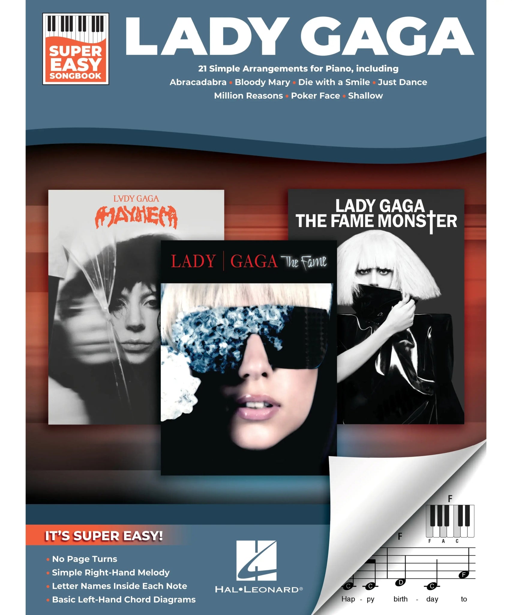 Lady Gaga - Super Easy Songbook - Remenyi House of Music