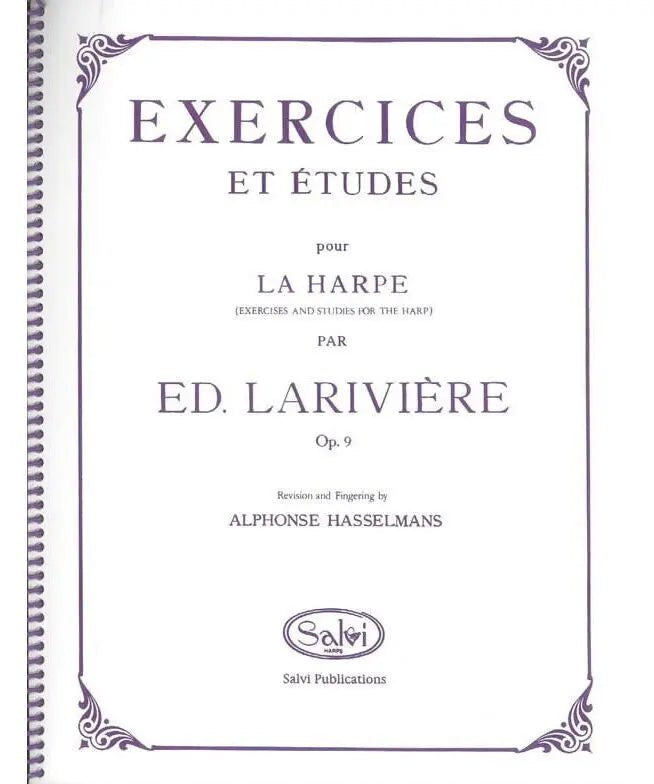 Lariviere, E. - Exercises & Études Op. 9 - Remenyi House of Music