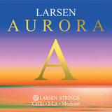 Larsen Aurora Cello String A Medium - Remenyi House of Music