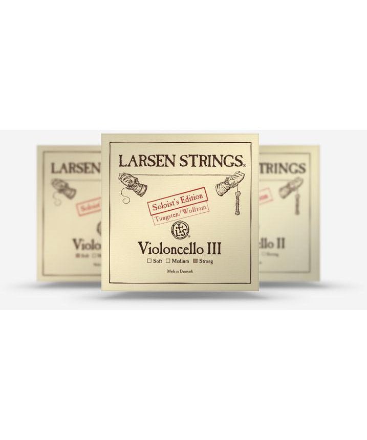 Larsen Soloist Cello Strings – Medium - Remenyi House of Music