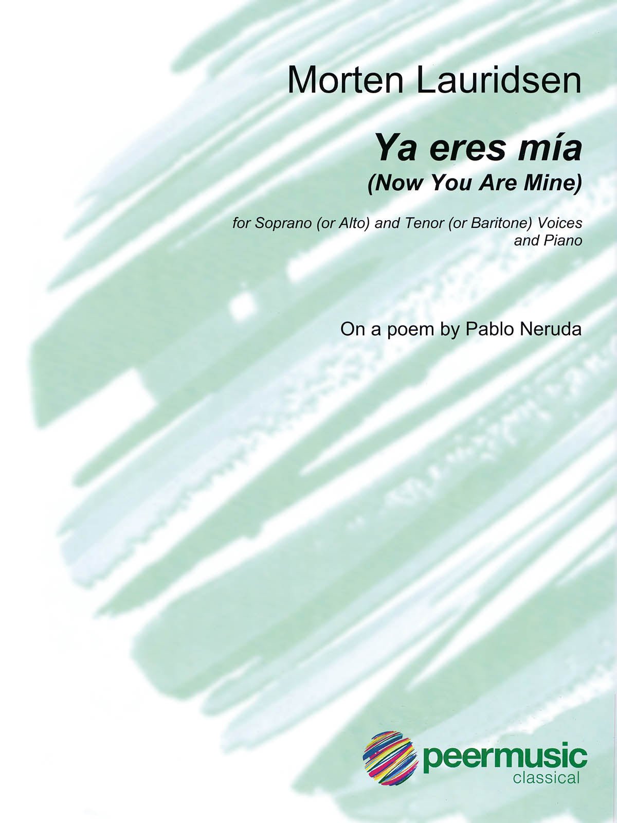 Lauridsen, M. - Ya eres mia (Now You Are Mine) - Remenyi House of Music