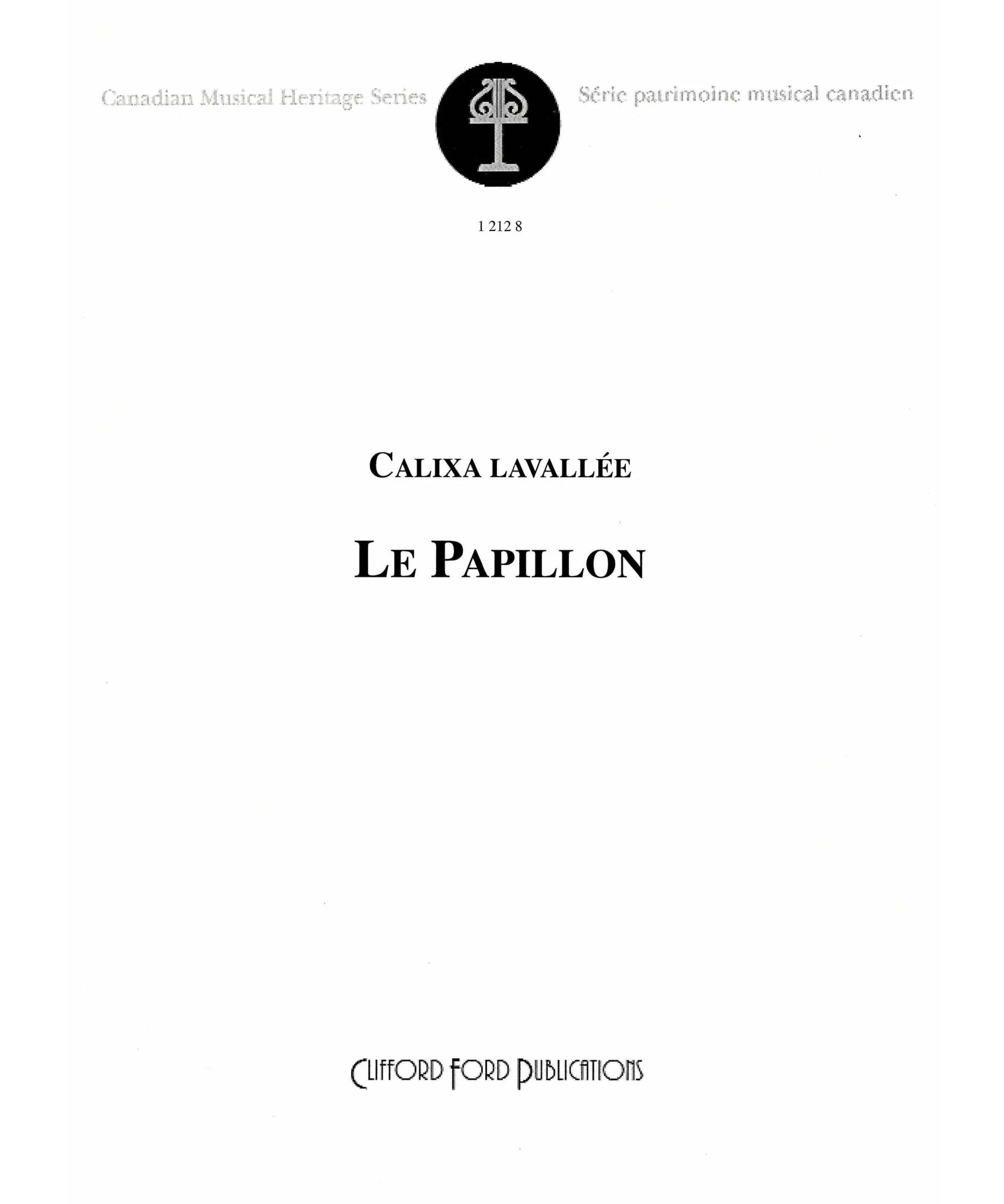Lavallee, C. - Le Papillon - Remenyi House of Music