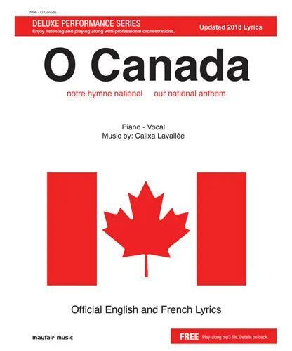 Lavallee C. - O Canada - Book & Download - Remenyi House of Music