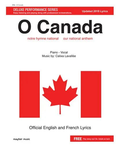 Lavallee C. - O Canada - Book & Download - Remenyi House of Music