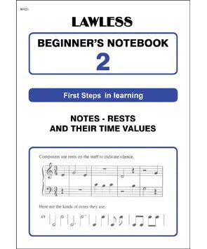Lawless, J. - Beginner's Notebook 2 - Remenyi House of Music