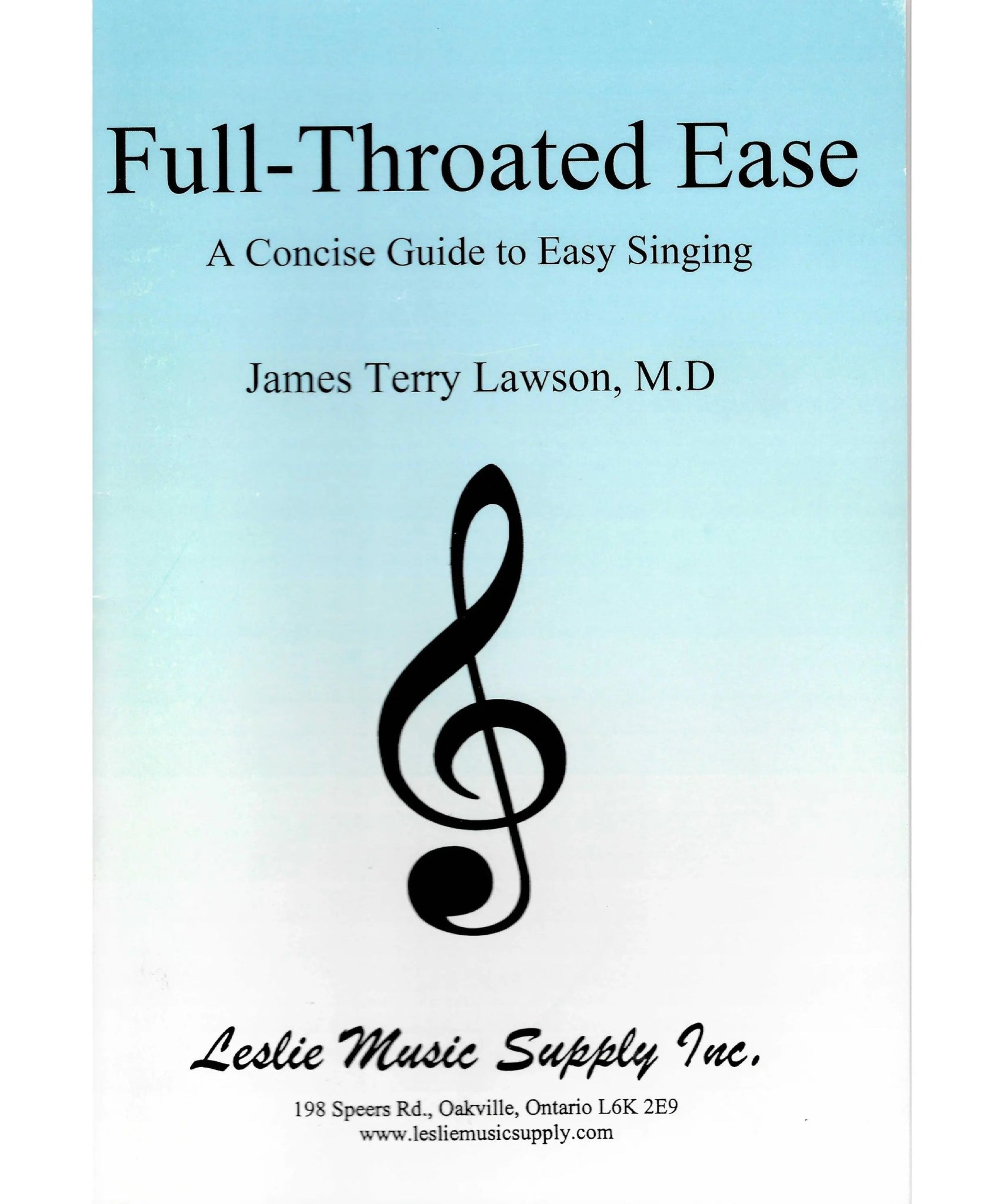 Lawson, J. - Full - Throated Ease - Remenyi House of Music