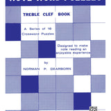 Note-Word Puzzles - Treble Clef Crossword Puzzles