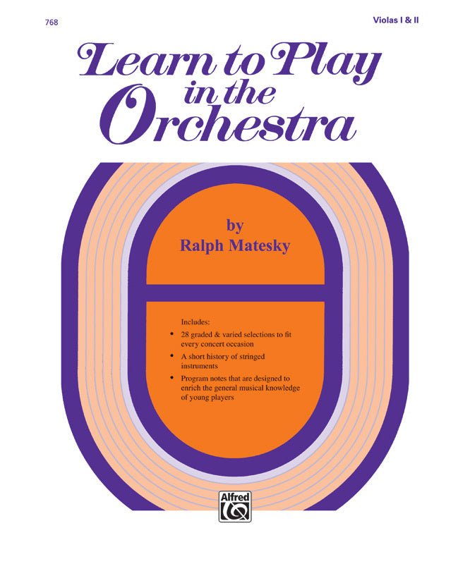 Learn to Play in the Orchestra, Book 1 - Remenyi House of Music