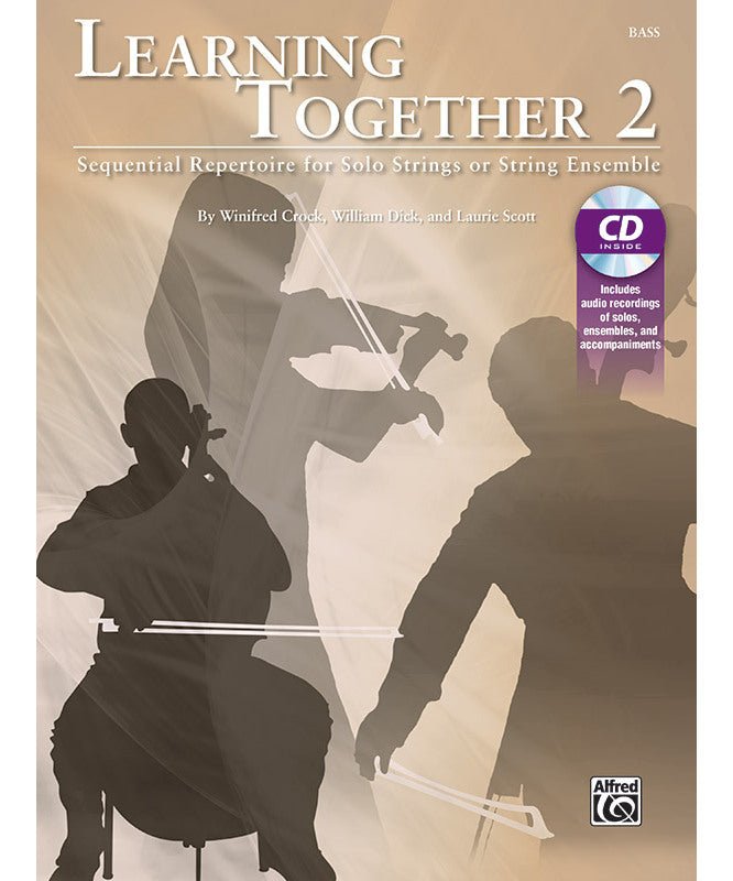 Learning Together 2 - Bass Book & CD - Remenyi House of Music