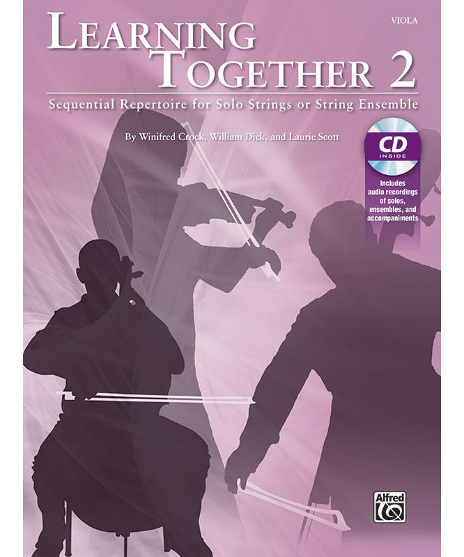 Learning Together 2 - Viola Book & CD - Remenyi House of Music