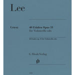 Lee, S. - 40 Etudes for Cello Solo, Op. 31 - Remenyi House of Music