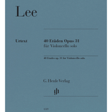 Lee, S. - 40 Etudes for Cello Solo, Op. 31 - Remenyi House of Music
