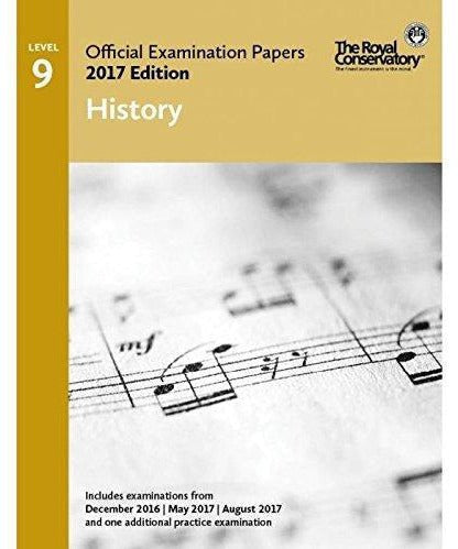 Level 9 History Examination Papers 2017 Edition - Remenyi House of Music