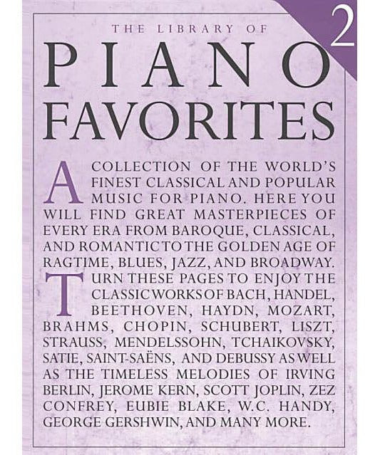 Library of Piano Favorites - Volume 2 - Remenyi House of Music