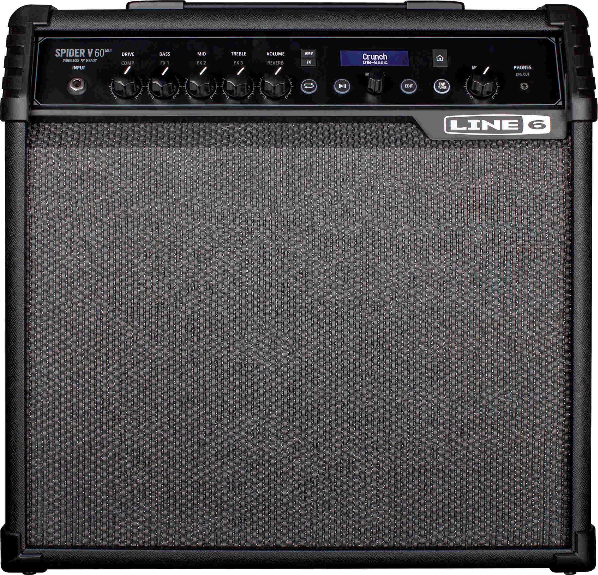 Line 6 Spider V 60 MkII 60 - Watt 1x10 Guitar Combo Amplifier - Remenyi House of Music