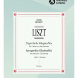 Liszt F. - Hungarian Rhapsodies Volume 1: No. 1 - 7 - Remenyi House of Music