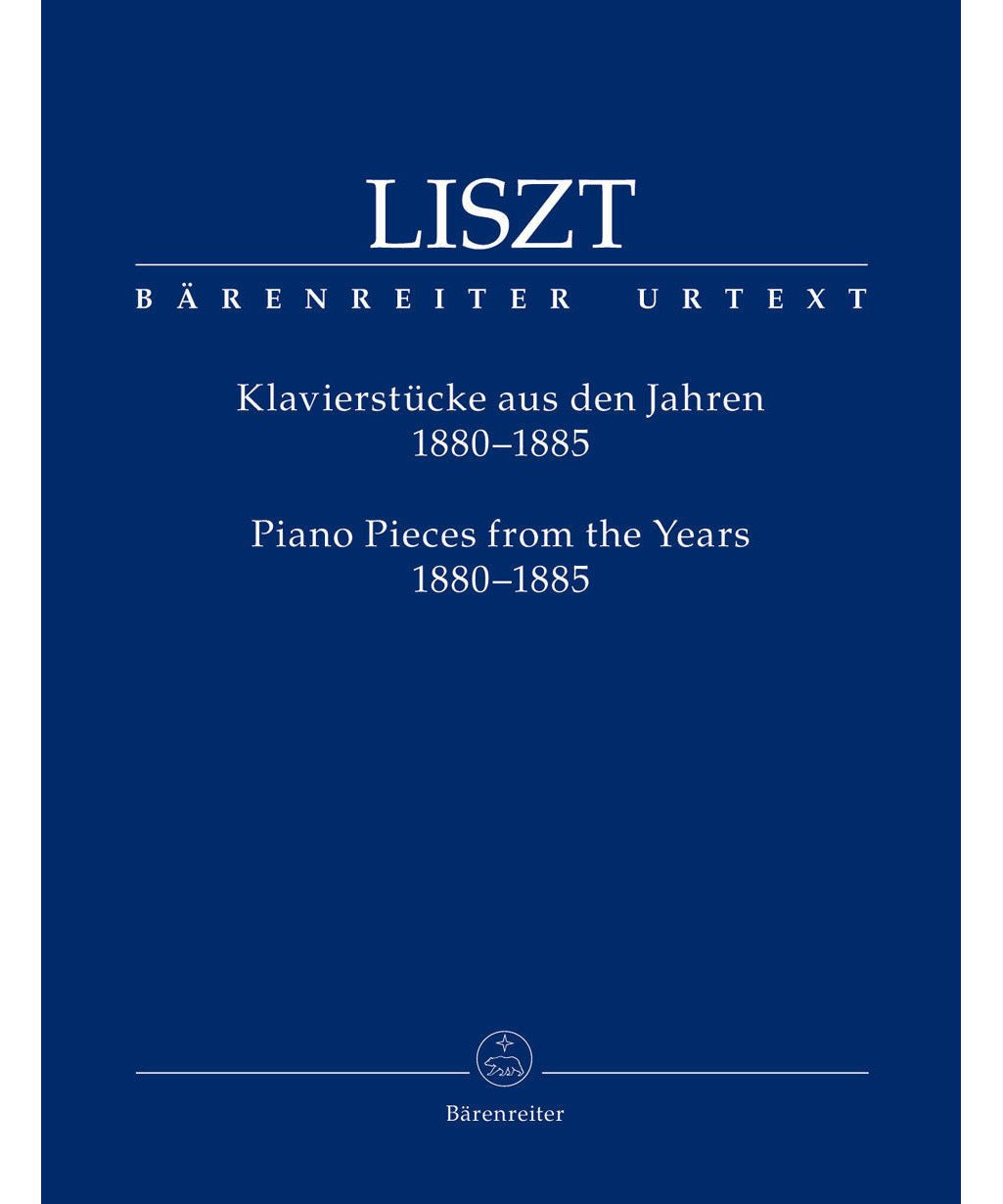 Liszt F. - Piano Pieces From The Years 1880 - 1885 - Remenyi House of Music