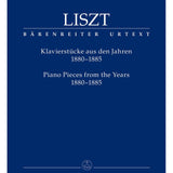 Liszt F. - Piano Pieces From The Years 1880 - 1885 - Remenyi House of Music