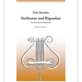 Sicilienne and Rigaudon