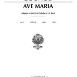 Ave Maria (Medium High Voice in F)