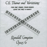 C. S. Theme and Variations - Piano 4-hands sheet music