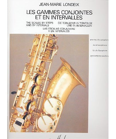 Londeix J.M. - Scales by Steps & by Intervals - Remenyi House of Music