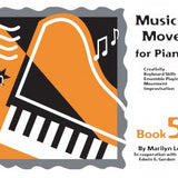 LOWE/GORDON - MUSIC MOVES FOR PIANO 5 STUDENT BK & CD - Remenyi House of Music