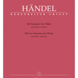 Handel, G. F. - 11 Flute Sonatas