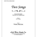 MacNutt, W. - Two Songs - Falls the Snow & Take Me to a Green Isle - Remenyi House of Music