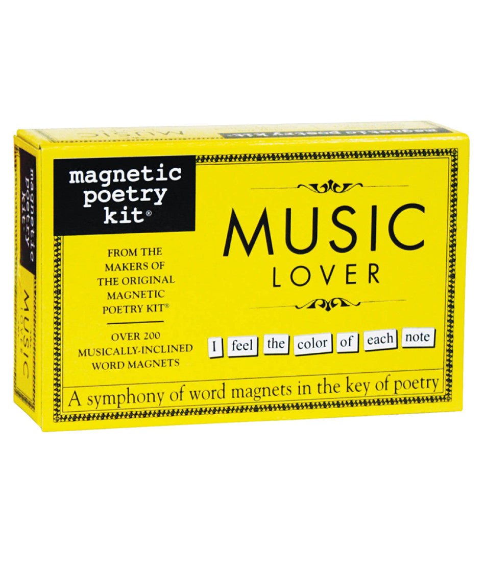 Magnetic Poetry Kit - Music Lover - Remenyi House of Music