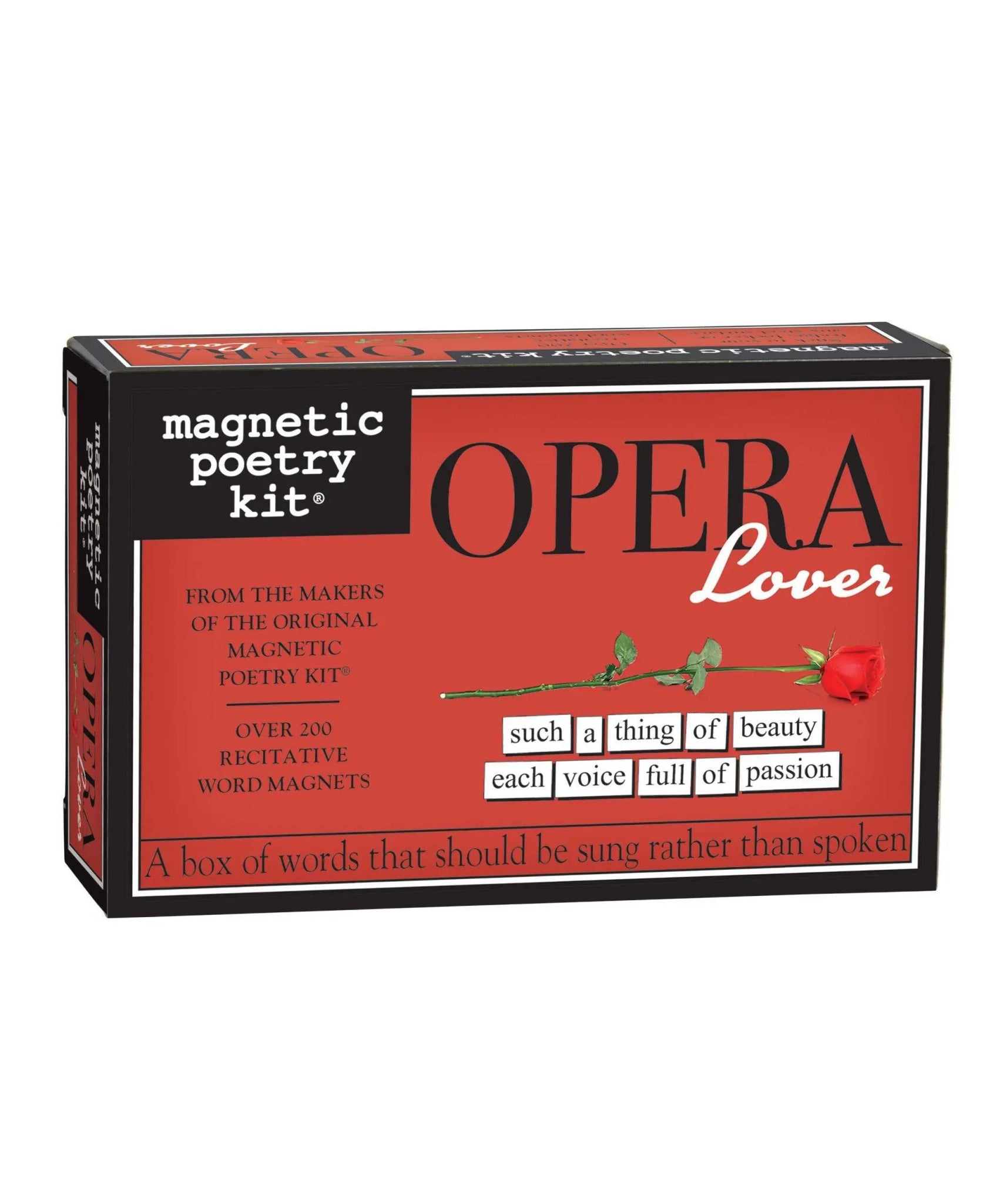Magnetic Poetry Kit - Opera Lover - Remenyi House of Music