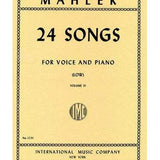 Mahler, G. - 24 Songs for Voice and Piano (Low Voice) - Remenyi House of Music