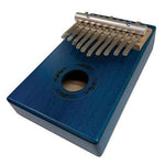 Mahogany 10 Keys BCKALM - 10 Kalimba - Blue - Remenyi House of Music