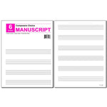 Manuscript Pad 6 Stave 8.5 x 11 - Remenyi House of Music