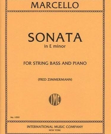 Marcello B. - Double Bass Sonata in E - Remenyi House of Music