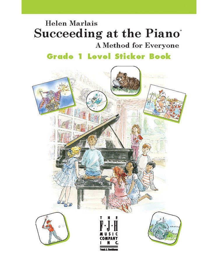 Marlais H. - Succeeding At The Piano, Grade 1 Sticker Book - Remenyi House of Music