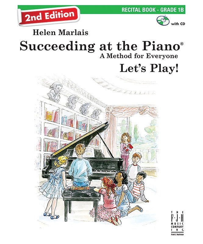 Marlais H. - Succeeding At The Piano Grade 1B Recital Book & Cd - Remenyi House of Music