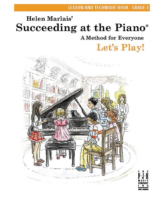 Marlais H. - Succeeding At The Piano Grade 4 Lesson & Technique Book - Remenyi House of Music