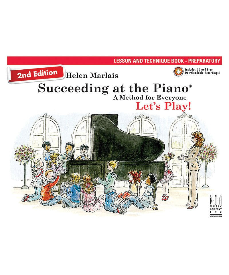 Marlais H. - Succeeding At The Piano, Prepatory Lesson & Technique Book - Remenyi House of Music