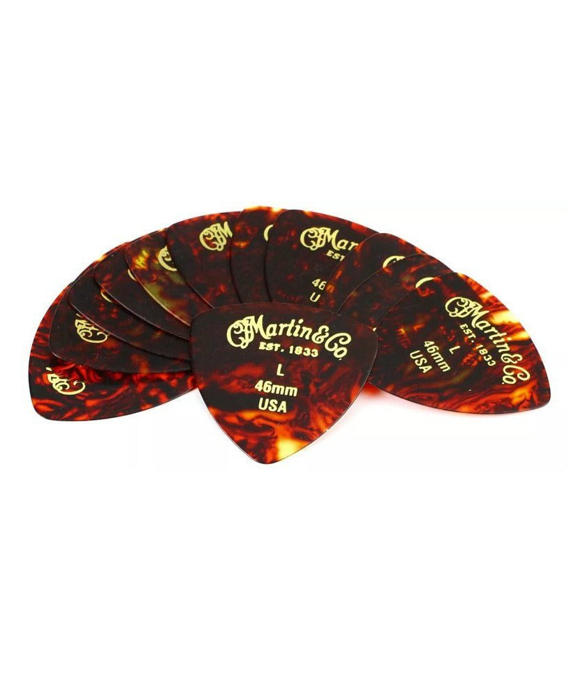 Martin #2 Standard 346 Guitar Pick Pack - Light 0.46mm (12 - pack) - Remenyi House of Music