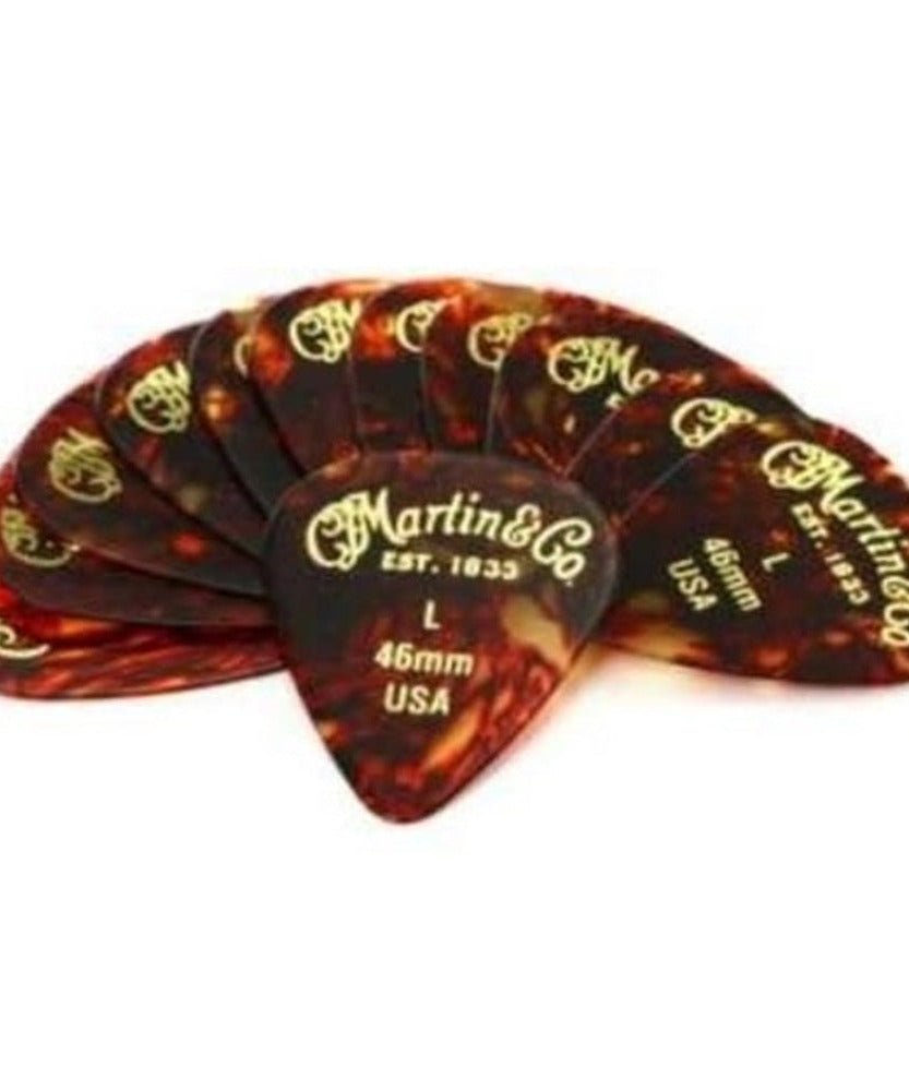 Martin 351 Style 12 Pick Pack 46mm Light - Remenyi House of Music