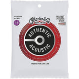 Martin Authentic Acoustic Guitar Strings - Lifespan 2.0 Treated 92/8 Custom Light - Remenyi House of Music