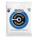 Martin Authentic Acoustic Guitar Strings - Superior Performance - 80/20 Medium - Remenyi House of Music