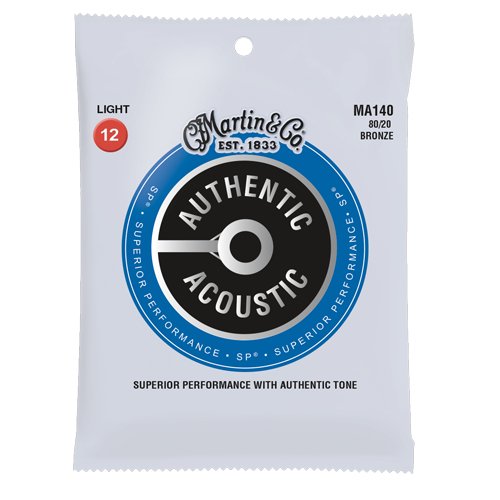 Martin® Authentic Acoustic® Superior Performance SP® strings - 6 string set - Remenyi House of Music